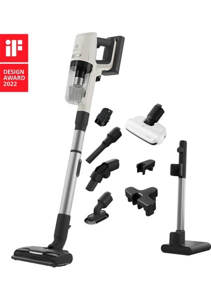 Electrolux Hygenic 800 EP81HB25SH Şarjlı Dikey Süpürge Beyaz