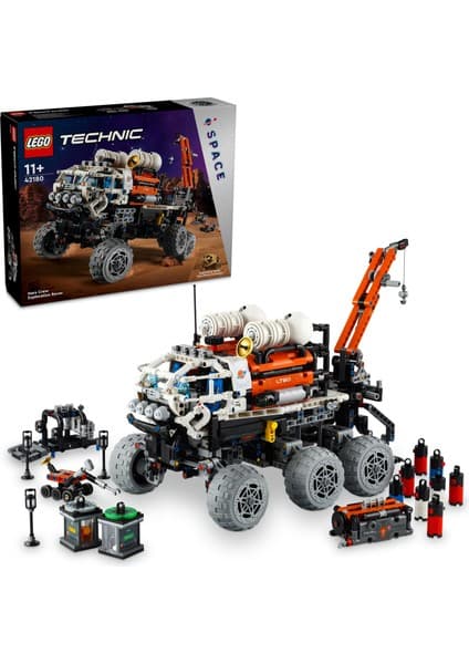 LEGO ® Technic Mars Ekibi Keşif Aracı 42180 - 11 Yaş ve Üzeri Uzay Meraklısı Çocuklar Için Koleksiyonluk Yaratıcı Oyuncak Model Yapım Seti (1599 Parça)