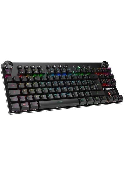 Rampage KB-RMW23 Scout Bluetooth Rgb LED Lc Layout Jixian Blue Switch Gaming Mechanical Keyboard
