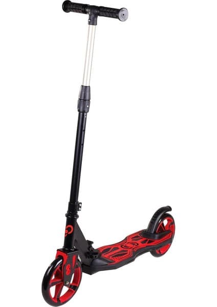 Cool Wheels 12+ Yaş İçin Kırmızı Katlanabilir Scooter 2 Tekerlekli Yüksek Taşıma Kapasitesi