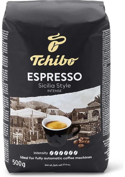 Tchibo Espresso Sicilia Style 500 g Çekirdek Kahve Almanya Menşeli Yoğun Aromalı