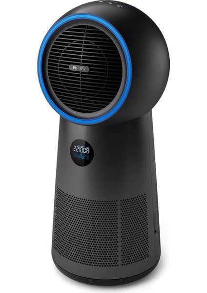 Philips AMF220/15 Siyah 3'ü 1 Arada Hava Temizleyici HEPA Filtreli Türkiye Menşeli Cihaz