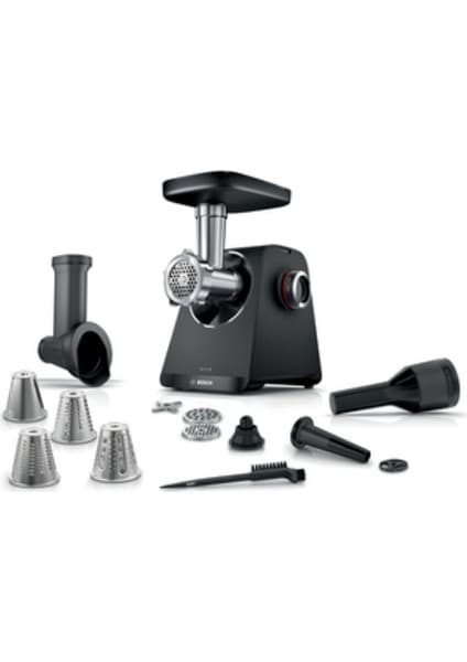 Bosch MFWS440B Serie 4 Gıda Kıyma Makinesi MultiPower Series 4 1900 W Siyah