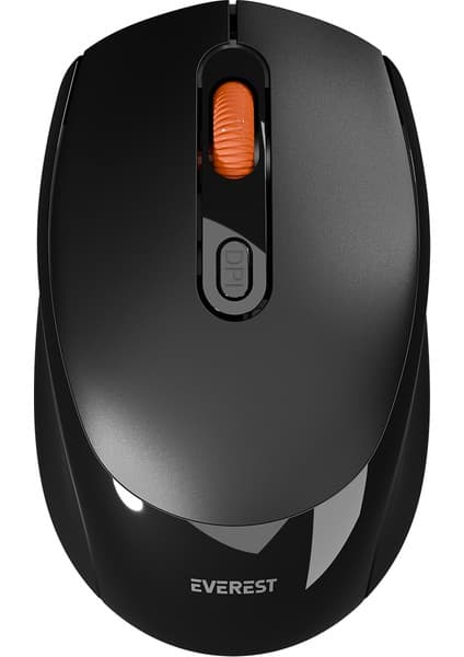 Everest Smw-87 USB Siyah 2.4ghz Kablosuz Mouse