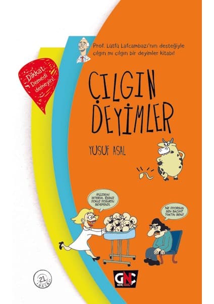 Genç Nesil Yayınları Çılgın Deyimler (Ciltli) - Yusuf Asal