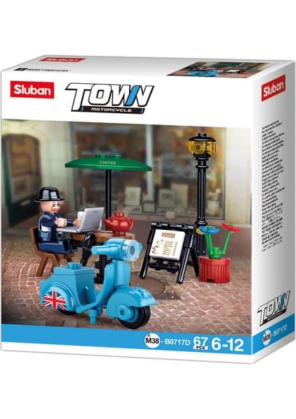 Sluban Town Scooter 67 Parça