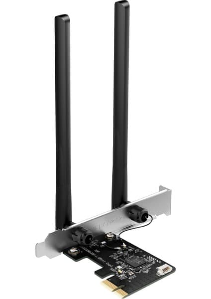 Mercusys MA30E | AC1200 Mbps Wi‑Fi 5 & Bluetooth 5.0 PCIe Ağ Kartı | Yüksek Hızlı Kablosuz Bağlantı | BT 5.0