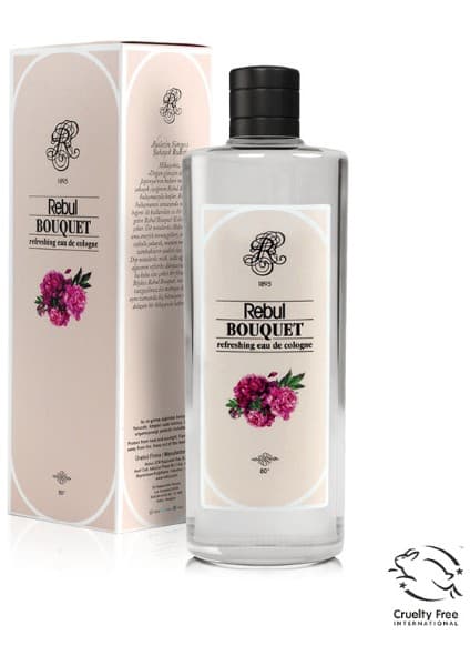 Rebul 250ml Bouquet Kolonya Cam Şişe