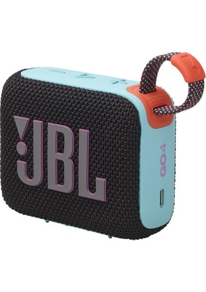 JBL Go4, Bluetooth Hoparlör, IP67, Siyah Turuncu
