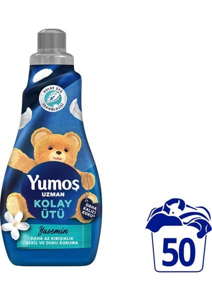 Yumoş Uzman Kolay Ütü Konsantre Yumuşatıcı 1200 ml