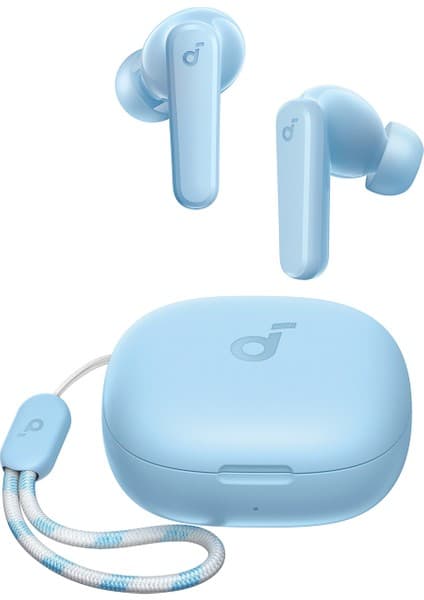 Anker Soundcore R50i Kulak İçi Bluetooth Kulaklık, 30 Saat Çalma Süresi, Açık Mavi - A3949