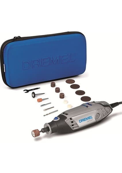 Dremel 3000 130 Watt El Motoru 15 Aksesuarlı Kullanım İçin Pratik Hobi Aracı