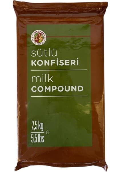 Altınmarka ALT448 Sütlü Konfiseri Kuvertür 2.5 Kg