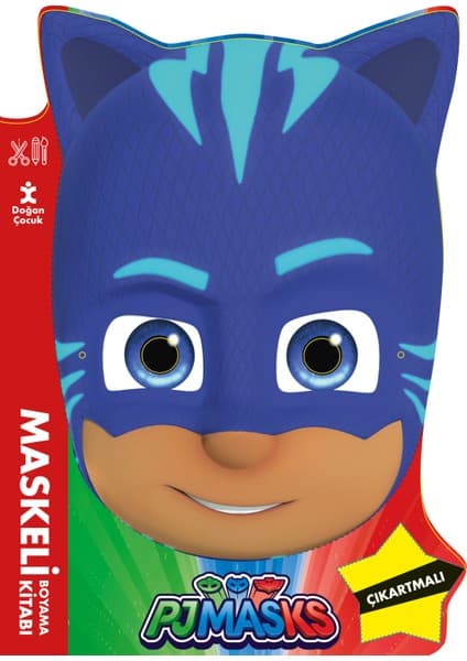 Doğan Çocuk Pjmasks Maskeli Boyama Kitabı Doğan Yayınları 16 Sayfa 2020 Yılı Çocuklar İçin Eğlenceli