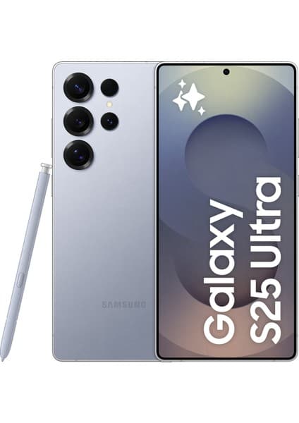 Samsung Galaxy S25 Ultra 1 Tb 12 GB Ram (Samsung Türkiye Garantili) Mavi Titanyum