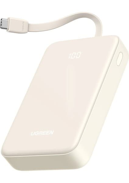UGREEN 20.000 Mah Pd 20W Kablolu Hızlı Şarj Powerbank - 35340