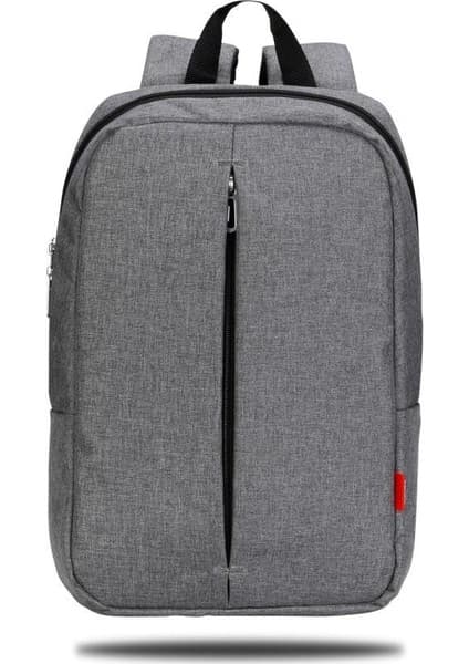 Classone PR-R164 Roma Seris ,WTXpro Su Geçirmez Kumaş 15.6" Uyumlu Laptop,Notebook Sırt Çantası - Gri