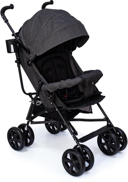 Duux Siena Hafif Doğumdan 3 Yaşına Kadar Kullanılabilen Baston Bebek Arabası Siyah