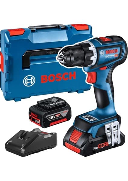 Bosch GSR 18V-90 C Akülü Delme Vidalama Makinesi(2X5 AH Akü+Şarj