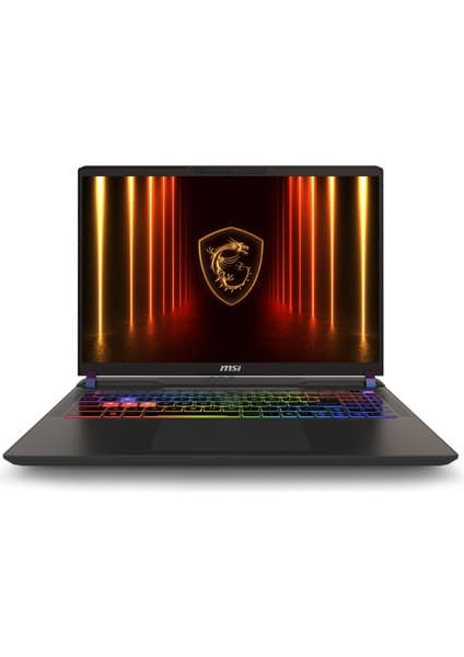 MSI VECTOR 16 HX AI A2XWHG-091XTR Intel Core Ultra 7 255HX 16GB 1TB SSD RTX5070 Ti 16" Freedos Taşınabilir Bilgisayar