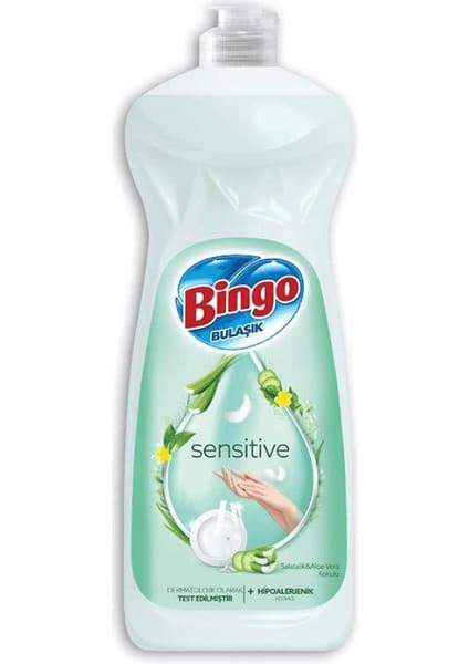 Bingo Sıvı Bulaşık Deterjanı 1500 ml Sensitive Hassas