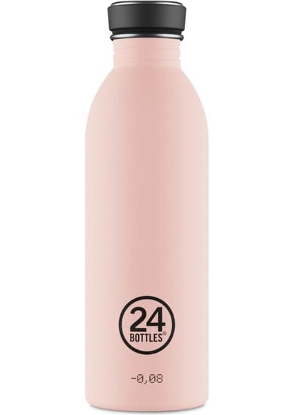 24 Bottles Urban Bottle Dusty Pink Paslanmaz Çelik Su Şişesi 500 ml