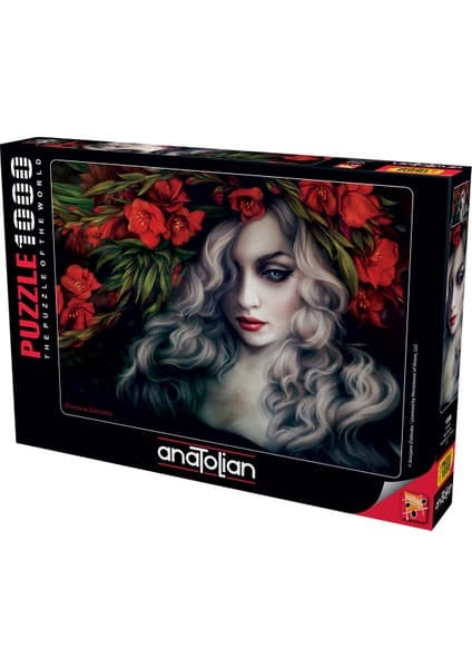 Anatolian 1000 Parçalık Puzzle Zarafet Modeli Canlı Renkler ile 66 x 48 cm Boyutunda