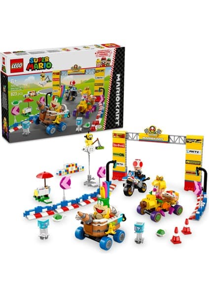 LEGO ® Super Mario™ Mario Kart™ – Baby Peach ve Grand Prix Seti 72036 - 8 Yaş & Üzeri Çocuklar için Oyuncak Yapım Seti (823 P)