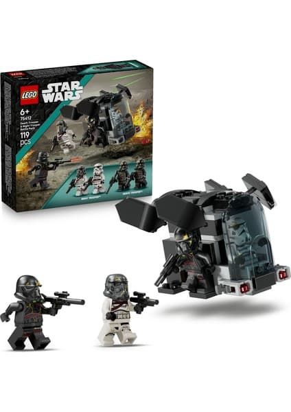 LEGO ® Star Wars™ Death Trooper ve Night Trooper Savaş Paketi 75412 - 6 Yaş ve Üzeri Çocuklar Için Oyuncak Yapım Seti (119 Pr)