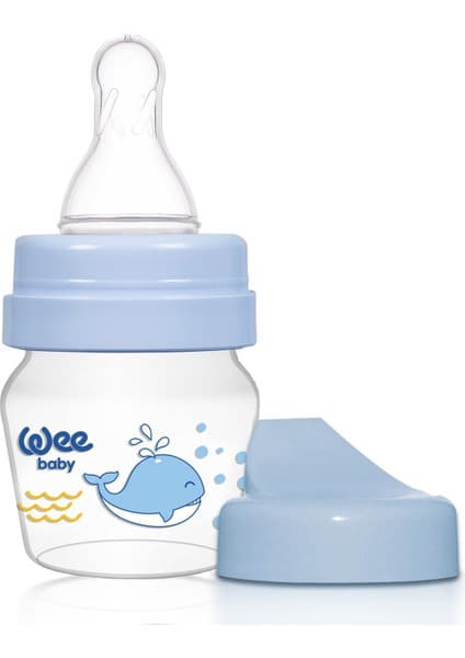 Wee Baby Mini Pp Biberon Ve Alıştırma Bardağı Seti 30 Ml Mavi