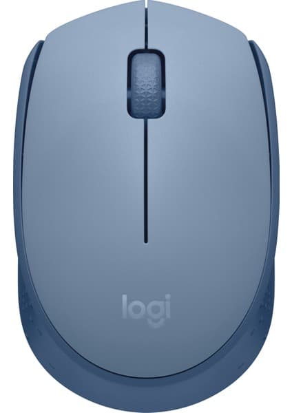 Logitech M171 USB Alıcılı Kablosuz Kompakt Mouse - Açık Mavi
