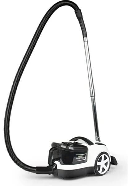 Fantom Cyclone 850 Watt Beyaz Torbasız Elektrikli Süpürge 2 L Toz Haznesi ile Etkili Temizlik