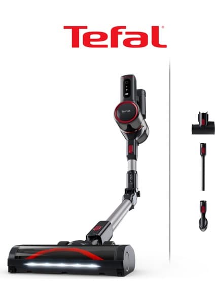 Tefal TY6T88TR X-Force Flex 8.60 Max Animal Care 45 Air Watt Kablosuz Dikey Süpürge