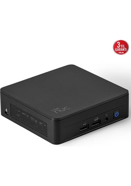Asus NUC13 Pro Slim Intel Core i7 1360P Barebone (Ram Yok, Disc Yok) Freedos Mini PC