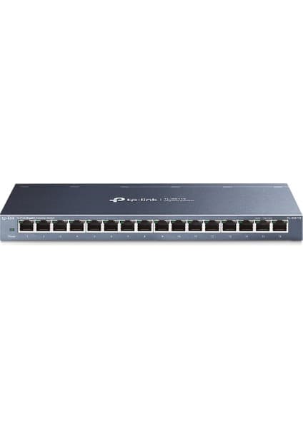 TP-Link TL-SG116 16 Port 10-100-1000 Mbps Switch Çelik Kasa