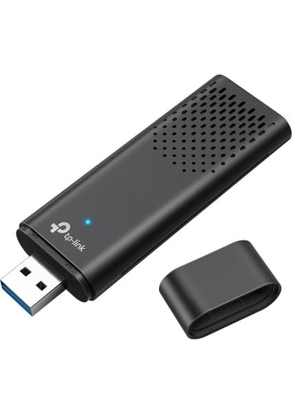 TP-Link Archer TX20U | Wi-Fi 6 USB Adaptör | AX1800 Mbps | Çift Bant | MU-MIMO | USB 3.0 | WPA3 | Kolay Kurulum | Windows 11/10
