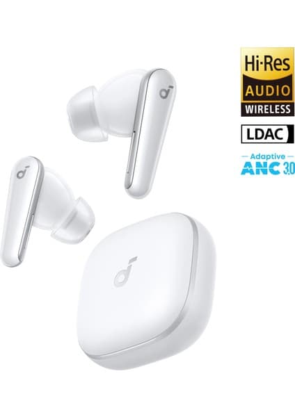 Anker Soundcore Liberty 5 | Dolby Audio Gürültü Engelleyici Kulak Içi Kulaklıklar - Bulut Beyazı - A3957