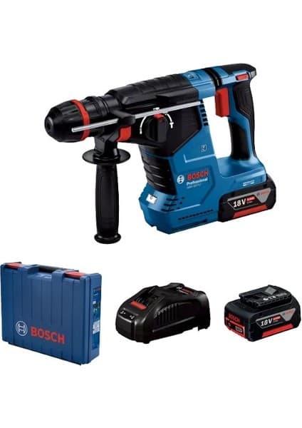 Bosch GBH 187-LI One Chuck 1000 W Akülü Kırıcı Delici 2x5.0 AH Anahtarsız Mandren