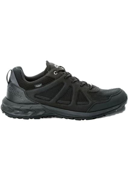 Jack Wolfskin 4051271-6000 Woodland 2 Texapore Low Erkek Outdoor Ayakkabı - Siyah
