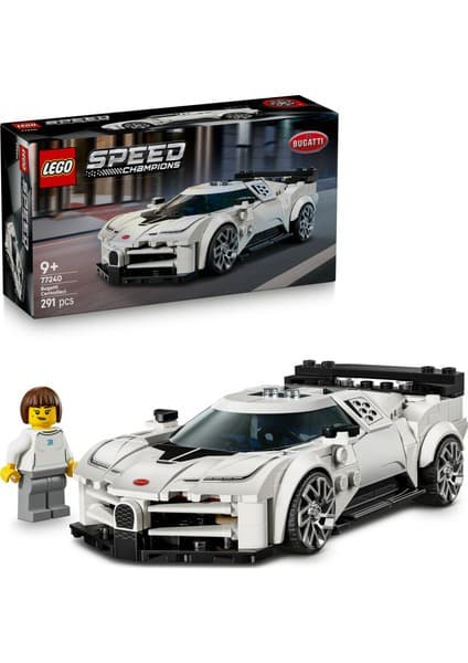 LEGO ® Speed Champions Bugatti Centodieci Hiper Spor Araba 77240 – 9+ Yaş İçin Koleksiyonluk Oyuncak Araba Yapım Seti (291 Parça)