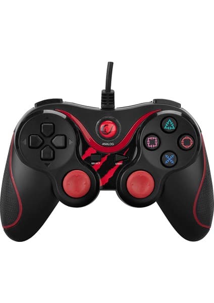 Rampage Nebulix Ps3/pc Kırmızı USB 1.8m Joypad