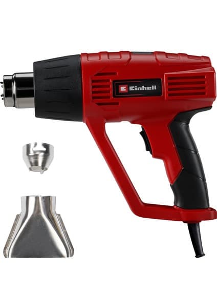 Einhell Sıcak Hava Tabancası TC-HA 2000/1 (2.000 W, 2 sıcaklık kademesi 350°C/550°C, 2 güç kademesi, aşırı ısınma koruması, 2 parçalı aksesuar dahil) - 4520184