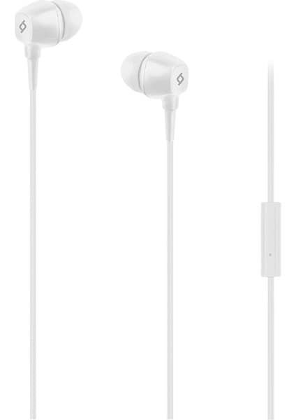 Ttec Pop Mikrofonlu Kulakiçi Kulaklık 3.5mm Beyaz
