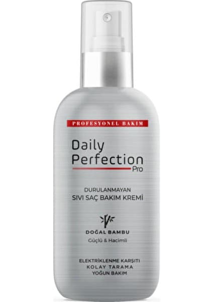 Dp Daily Perfection Detox Sıvı Saç Kremi Doğal Bambu ile Yumuşak ve Parlak Saçlar 200 ml
