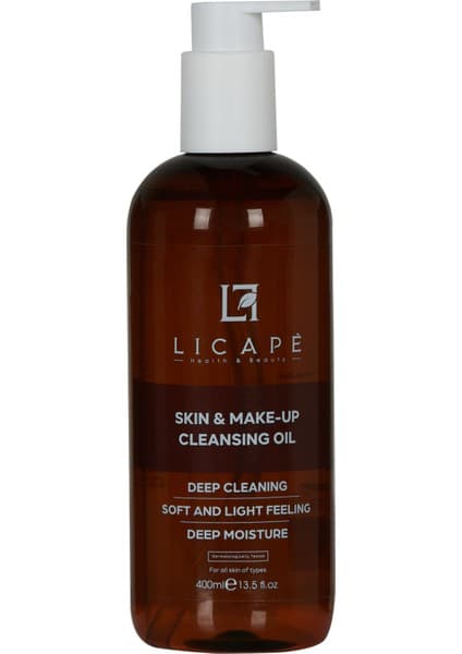 Licape İki Aşamalı Cilt Ve Makyaj Temizleme Yağı 400 ml