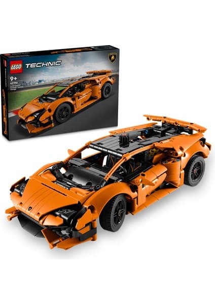 LEGO ® Technic Lamborghini Huracán Tecnica Turuncu 42196 - 9 Yaş & Üzeri Çocuklar için Yaratıcı Oyuncak Yapım Seti (806 P)