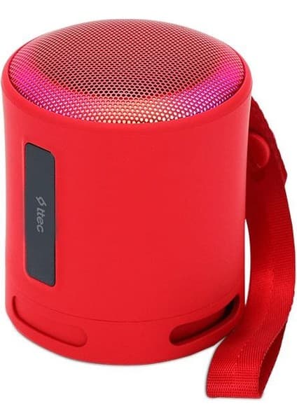 Ttec Jolli Taşınabilir Kablosuz Bluetooth Hoparlör Kırmızı 2BH14K