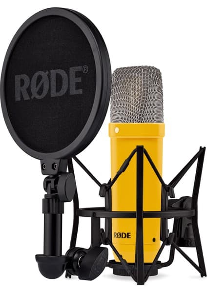 Rode Nt1 Signature Series: Sarı | Yeni Nesil, Klasik Stüdyo Kondenser Mikrofon