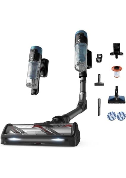 Tefal X-Force Flex 14.80 240 Air Watt Kablosuz Dikey Süpürge Mavi Bükülebilir Boru Özelliği
