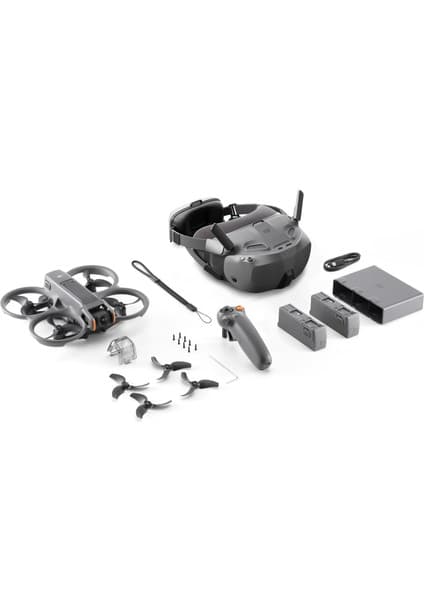 DJI Avata 2 Fly Smart Combo (Three Batteries) | DJI Türkiye Karacasulu Garantili